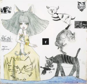 宇野 亞喜良｜ピカソとフジタとミロと私の猫。そしてコクトーの猫