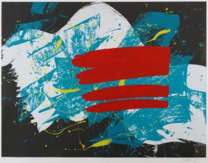 LOT 086 白髪 一雄