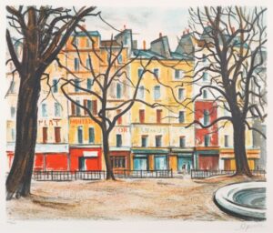 LOT 133 荻須 高徳