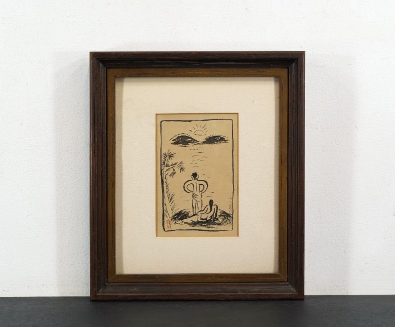 LOT 090 萬 鉄五郎