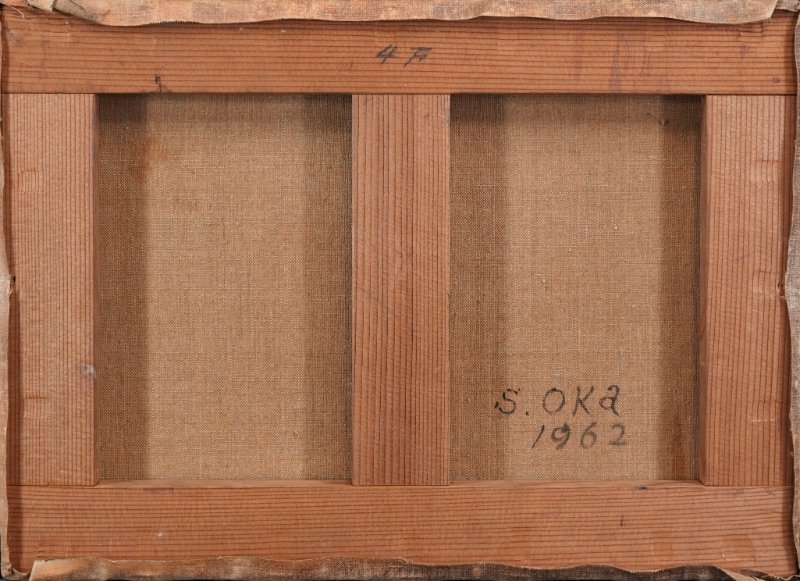 LOT 016 岡 鹿之助