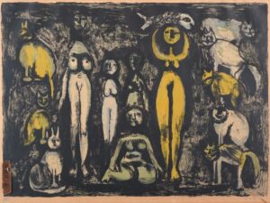 LOT 076 猪熊 弦一郎