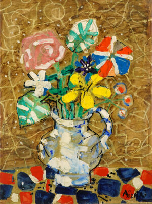 ポール・アイズピリ|Bouquet au vase de Majorque